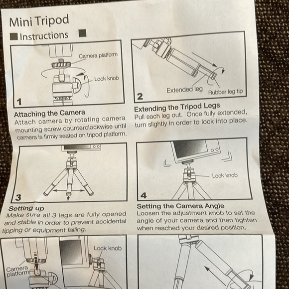 NIB Olympus Mini Tripod - Picture 5 of 6